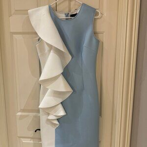 Nero By Jatin Varma Ruffle Dress, Size 10